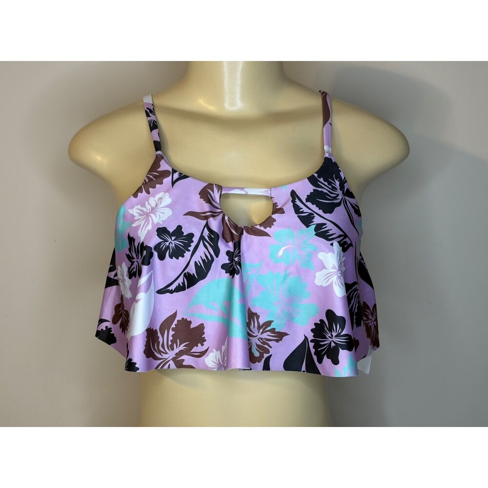 New Raisins Girls Removable Cups Top Bra Swimwear Size 12